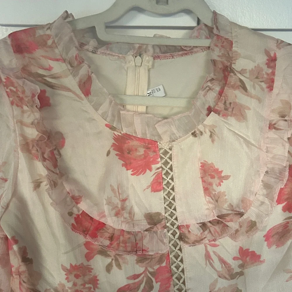 Floral Ruffle Dress - Picture 2 of 2